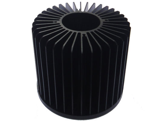 AL1070 LED allumant le radiateur, radiateur en aluminium expulsé par rond pratique