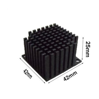 Anti oxydation anodisée d'extrusion électronique en aluminium de radiateur