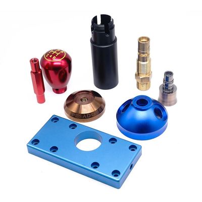 Tolérance anticorrosive de rotation en aluminium en laiton 0.01mm de pièces de commande numérique par ordinateur
