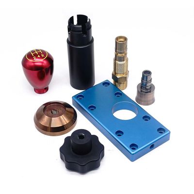 Tolérance anticorrosive de rotation en aluminium en laiton 0.01mm de pièces de commande numérique par ordinateur