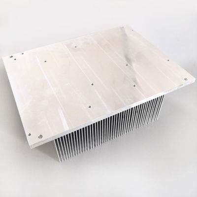 Radiateur pratique argenté de redresseur, ailerons en aluminium antirouille de radiateur