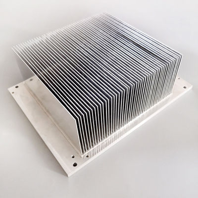 Radiateur pratique argenté de redresseur, ailerons en aluminium antirouille de radiateur