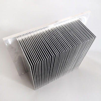 Radiateur pratique argenté de redresseur, ailerons en aluminium antirouille de radiateur