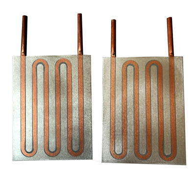 Plat de refroidissement en aluminium antirouille de radiateur de radiateur 152x200x12mm