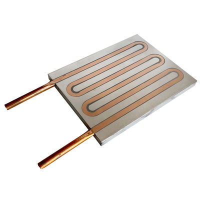 Plat de refroidissement en aluminium antirouille de radiateur de radiateur 152x200x12mm