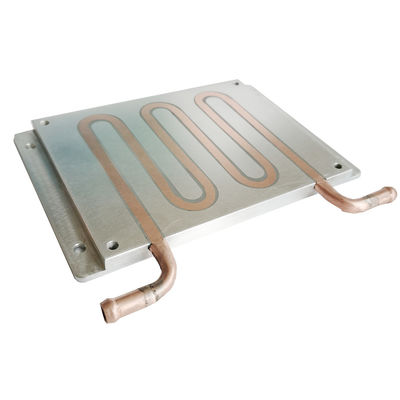 Plat de cuivre antirouille durable de radiateur de refroidissement par liquide avec 6 boucles