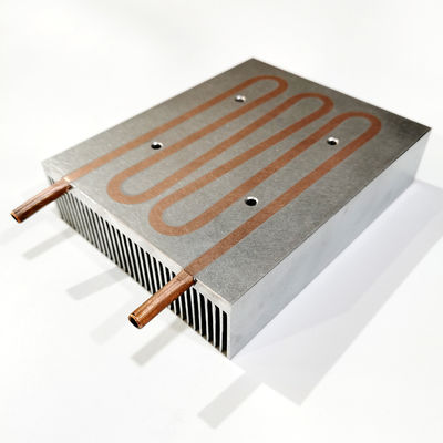 Radiateur frais de anodisation de l'eau avec le tube de cuivre 120x36x150MM