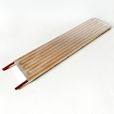 Radiateur durable en aluminium de tube de cuivre, plat froid refroidi à l'eau universel