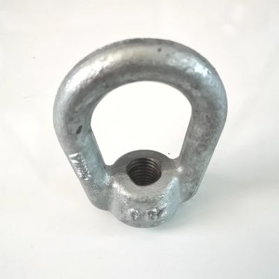 L'acier allié d'anti corrosion a forgé le matériel, anneau de levage universel d'écrou d'oeil