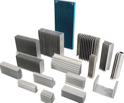 L'extrusion en aluminium de recourbement d'alliage profile le radiateur universel